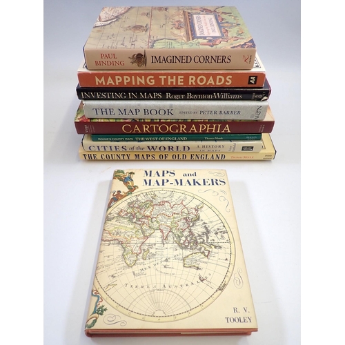 670 - Nine books on Maps and Mapping