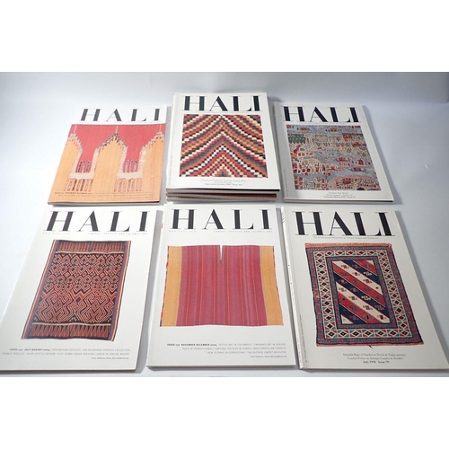 684 - Nine various Hali carpet and rug catalogues