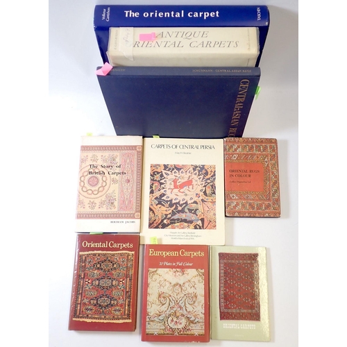 685 - A box of books on antique carpets and rugs