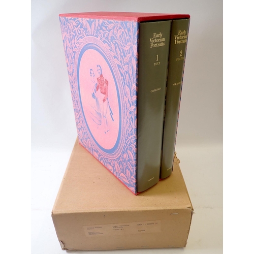 686 - A Folio edition of two vols Early Victorian Portraits published by the National Portrait Gallery, in... 