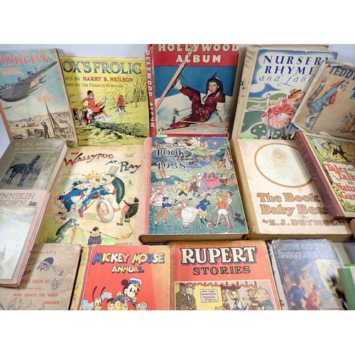 704 - A box of Children's books and annuals