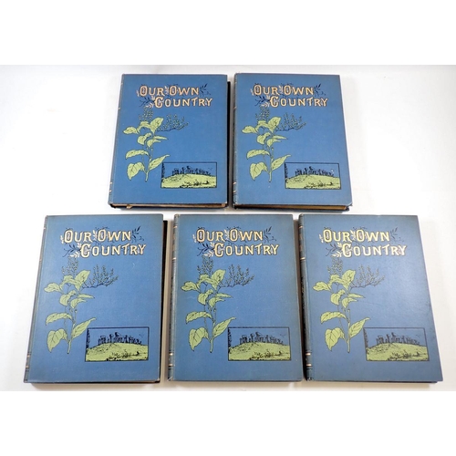 738 - Our Own Country, 5 volumes published by Cassell circa 1990