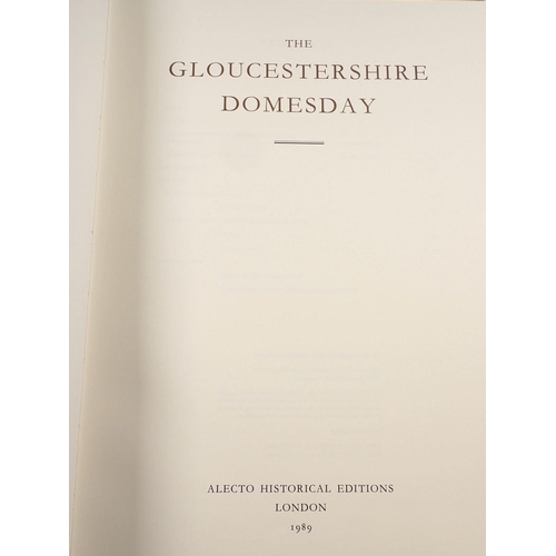 745 - The Domesday Book with particular reference to Gloucestershire, 3 volumes - fine