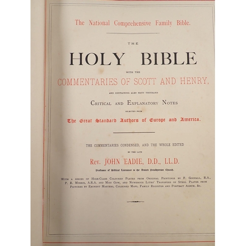 751 - A Victorian National Comprehensive Family Bible