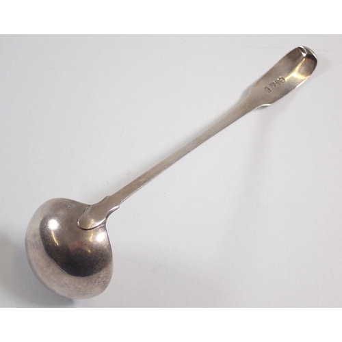 275 - A Scottish silver toddy ladle, Edinburgh 1806 by Robert Gray, 29g, 15cm tall