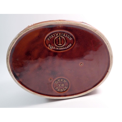 7 - A Portmeirion game dish, 25cm wide