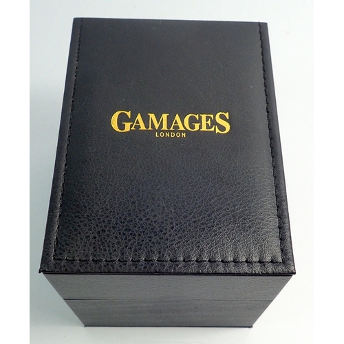 714 - A Gamages of London Liberty gold gentleman's wrist watch - boxed