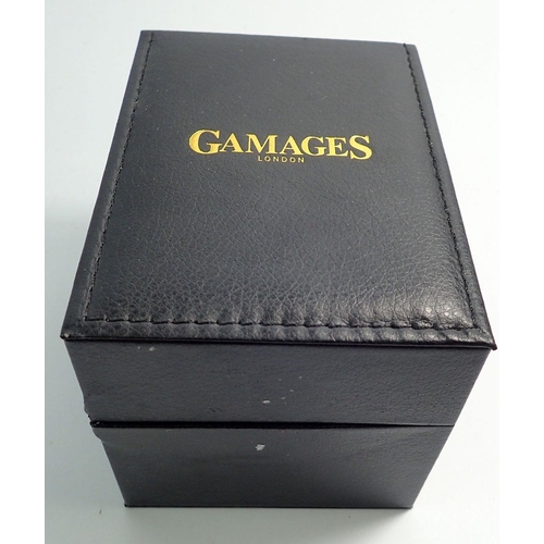 715 - A Gamages of London gentleman's wrist watch - boxed