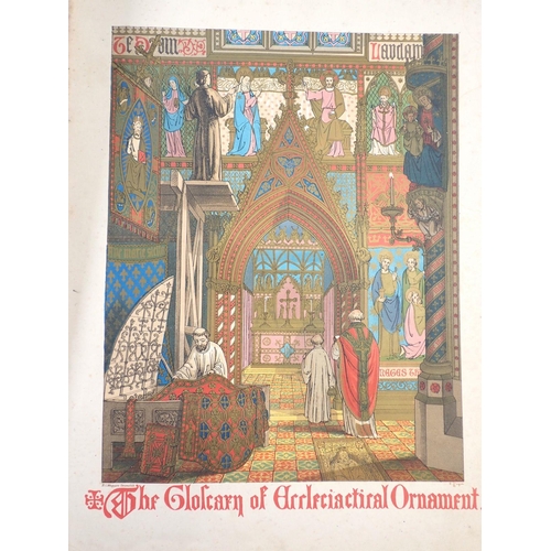 750 - Glossary of Ecclesiastical Ornament and Costume by A Welby Pugin 1844