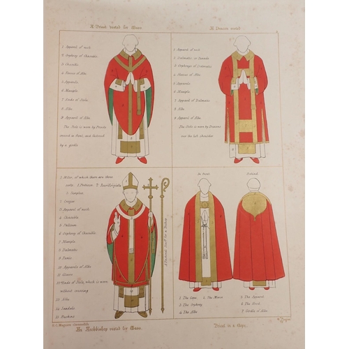 750 - Glossary of Ecclesiastical Ornament and Costume by A Welby Pugin 1844