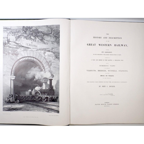 794 - Bourne's Great Western Railway limited edition 394/500 published by David & Charles after the origin... 