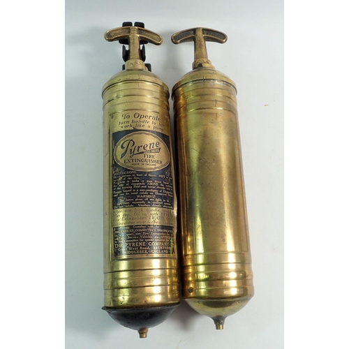 1143 - Two old Pyrene fire extinguishers