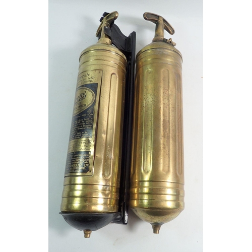 1143 - Two old Pyrene fire extinguishers