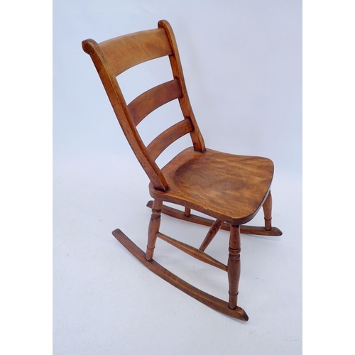 1330A - A farmhouse style rocking chair