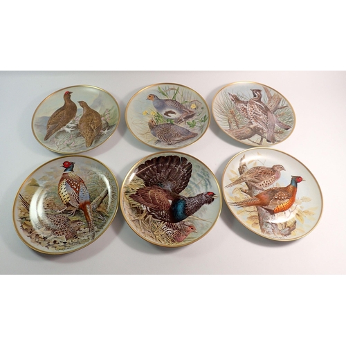 143 - A set of ten Franklin Mint Game Birds of The World plates by Basil Ede, 23cm diameter