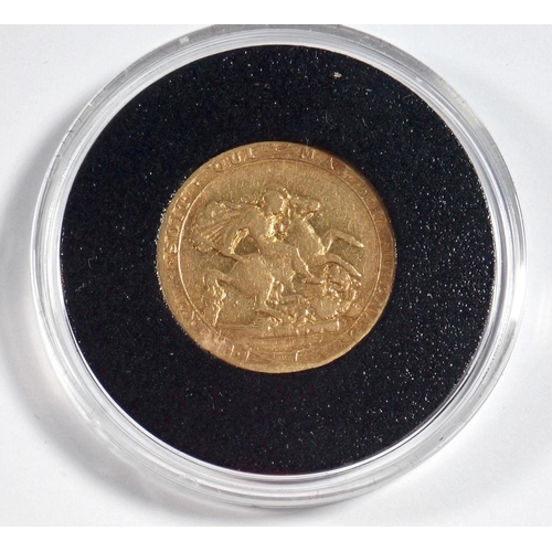 798 - A George III 1820 gold sovereign