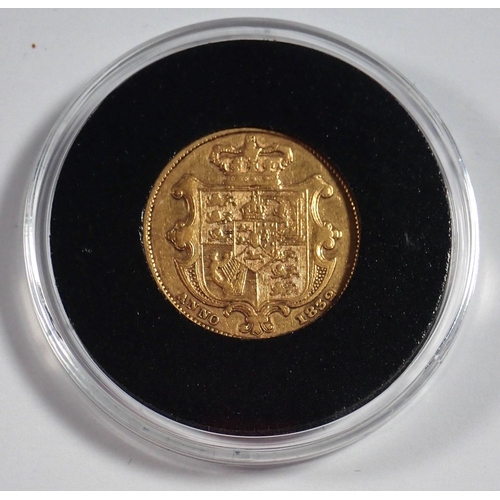 800 - A William IV 1832 gold sovereign