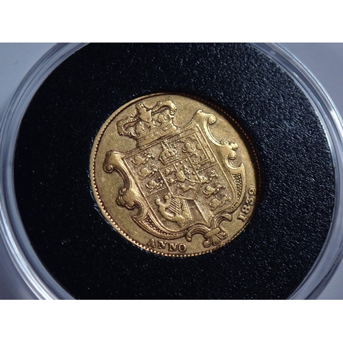 800 - A William IV 1832 gold sovereign