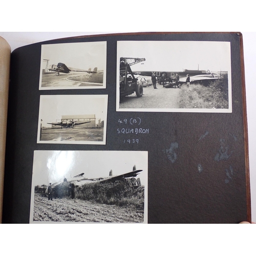 833 - A WWII photograph album including Beirut, Tel-Aviv, Jerusalem, Suez Canal etc.