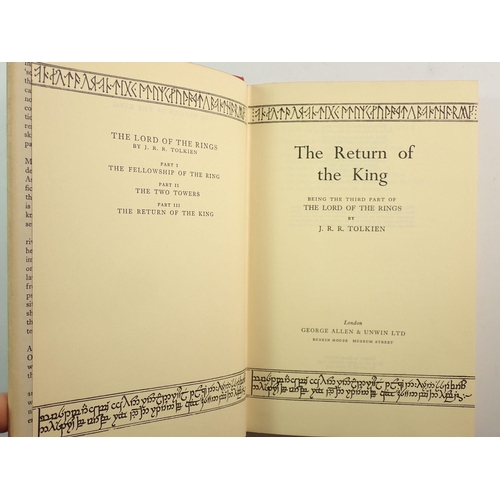 854 - The Return of the King J R R Tolkien, first edition 11th impression 1965 with dust jacket