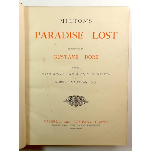 865 - Milton's Paradise Lost and Dante's Inferno - both illustrated by Dore, published by Cassell & Co.