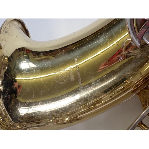 914 - A Yamaha saxophone in case