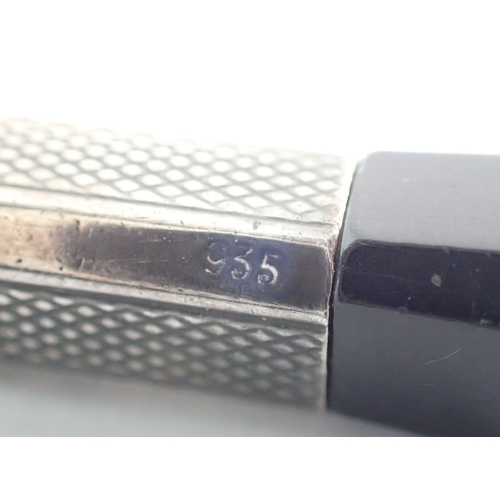 251 - A silver mounted bridge pencil, marked 935