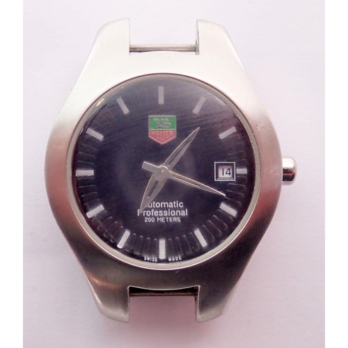 451 - A Tag Heuer gentlemen's Automatic Professional watch, 3cm dial