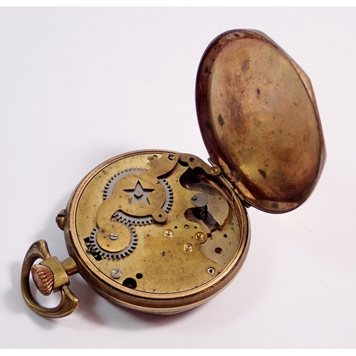 467 - An Amida 'Facon 8 Jours' French pocket watch