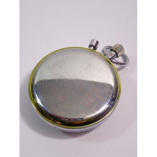 468 - A chrome cased Sekonda stop watch