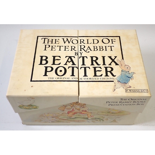 543 - Beatrix Potter The World of Peter Rabbit presentation box set, the original and authorized editions ... 