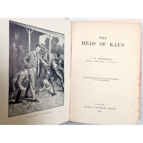 547 - The Head of Kay's by P G Wodehouse, published in 1905 by Adam and Charles Black, first edition - fro... 