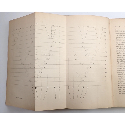 548 - Charles Darwin The Origin of Species 'Fifth Thousand' published by John Murray 1860, lacking pre tit... 