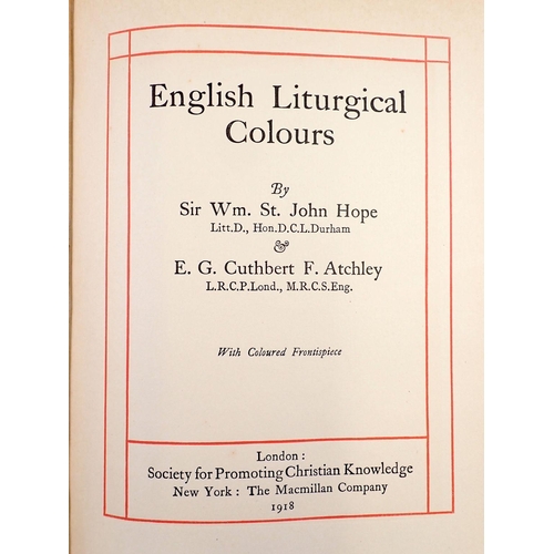 554 - Historical Memorials of Westminster Abbey by Arthur Stansley 1882 together with English Liturgical C... 