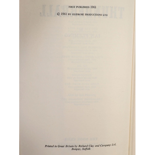 564 - A set of nine Book Club first edition James Bond titles by Ian Flemming with dust jackets