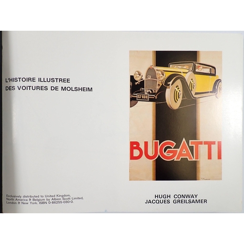 579 - Bugatti by Hugh Conway and Jacques Greilsamer published by Albion Scott in slip case