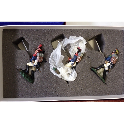 707 - A Britains 1st and 3rd Battalions The Staffordshire Regiment limited editions set 852/4000 - boxed, ... 