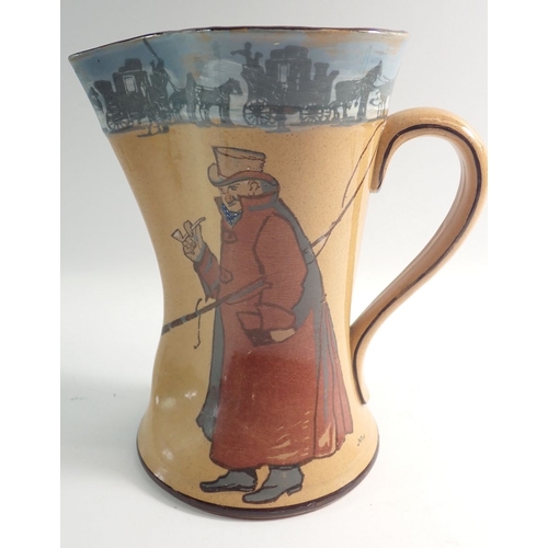 14 - A Doulton jug William Ye Driver, D2645
