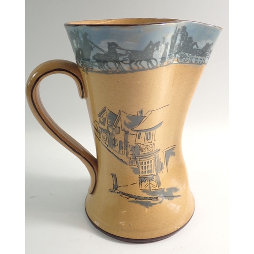 14 - A Doulton jug William Ye Driver, D2645