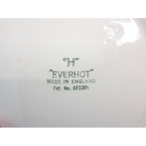 21 - An Everhot vintage chrome clad three piece tea set
