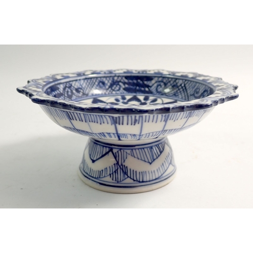 23 - Two Copeland Spode Italian bowls and a blue and white tazza