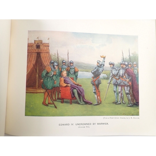 663 - Souvenir of The Warwick Pageant 1906, illustrations by J N Boulton