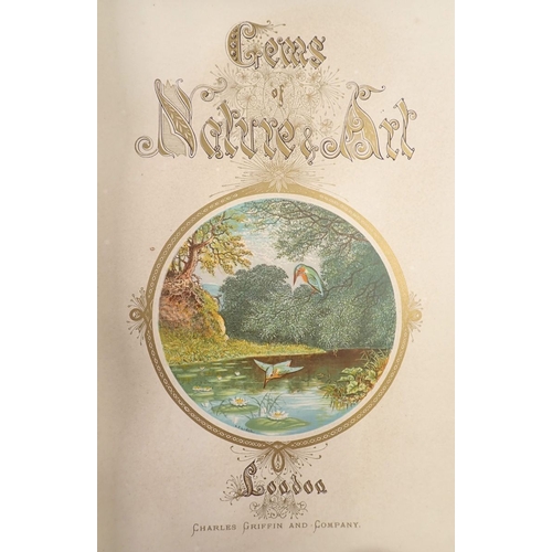 666 - Gems of Nature and Art with twenty four colour illustrations