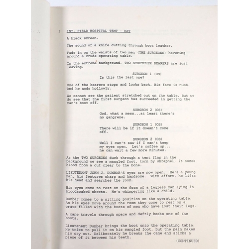 668 - Dances with Wolves by Michael Blake TIG Productions May 23, 1989 final draft