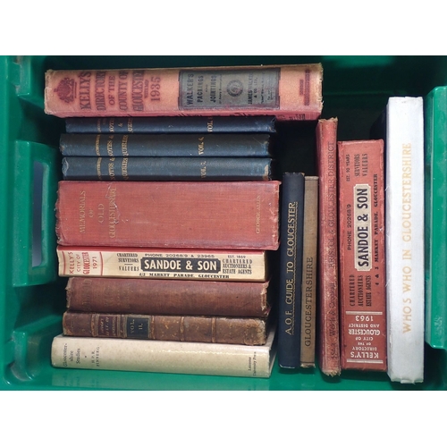 694 - A group of directories and guide books for Gloucestershire including Kelly's Directory 1935, Tourist... 