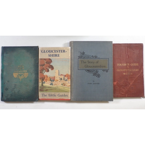 694 - A group of directories and guide books for Gloucestershire including Kelly's Directory 1935, Tourist... 