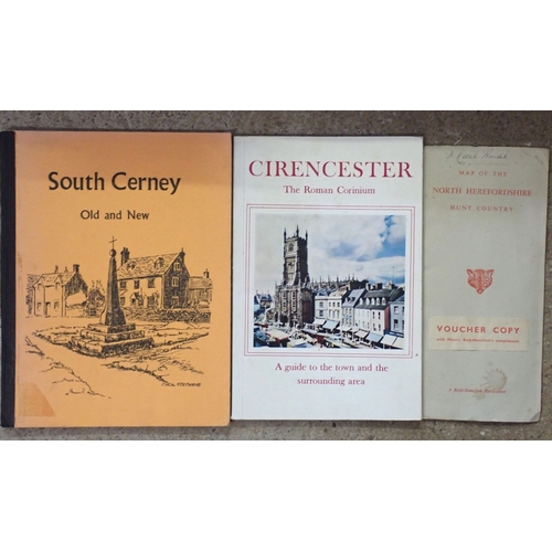 696 - A group of books on the Cotswolds including History of Cirencester The Roman Corinium, Ancient Cotsw... 