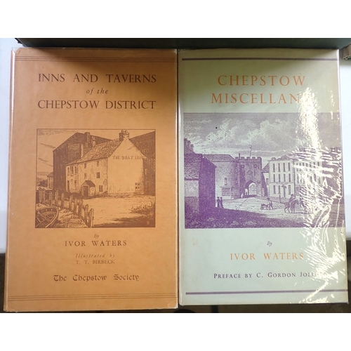700 - A box of books on Monmouthshire and Chepstow including Monmouthshire Writers 1945, Annuals of Chepst... 