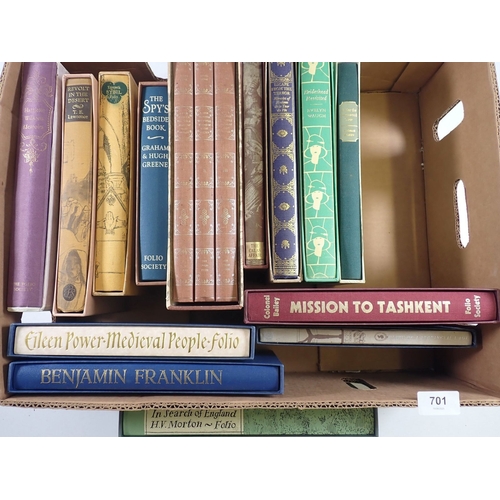 701 - A Tour Through the Whole Island of Great Britain by Daniel Defoe, three volumes in slip case, The Fo... 