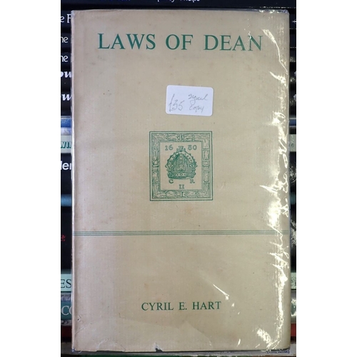 703 - A group of books on Gloucestershire and The Forest of Dean including Manual of Gloucestershire Liter... 